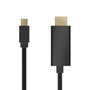 Aisens Cable Conversor Mini DisplayPort a HDMI Negro 2,0m